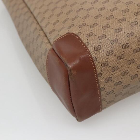 GUCCI Micro GG Supreme Tote Bag Pvc Beige Gold 002 37 002 37 - Picture 13 of 16